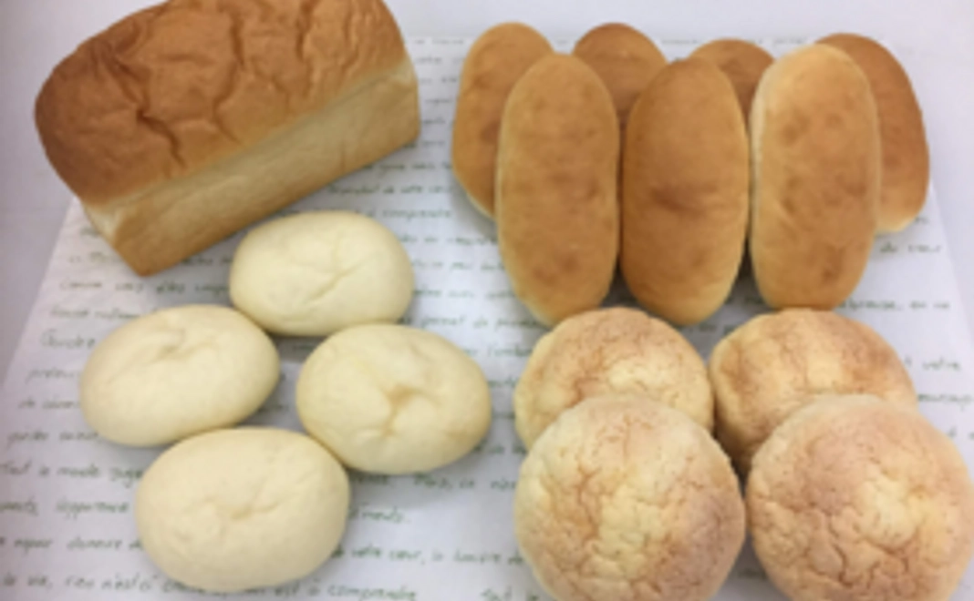 食物アレルギーや健康被害の恐れがある材料成分を徹底的に排除改良した材料のみでひとつひとつ手作りで食感や味にもこだわりパン