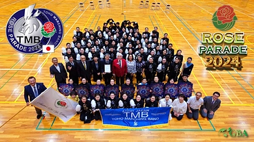 TOHO MARCHING BAND「ローズパレード2024」出場 のトップ画像