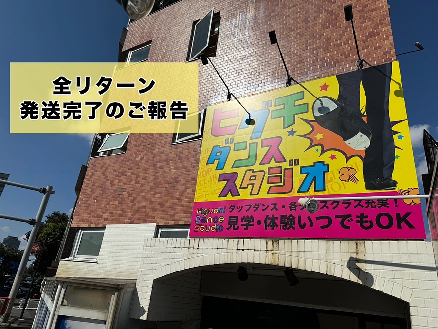 【プロジェクト終了報告】全リターンの発送完了いたしました