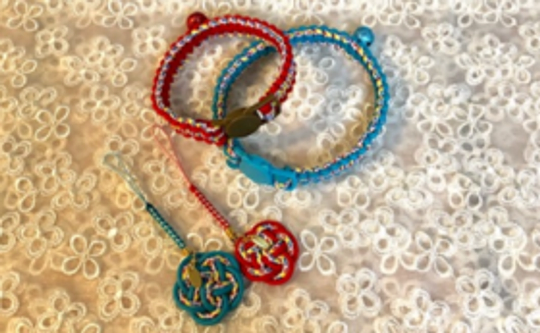 猫ちゃん首輪で応援