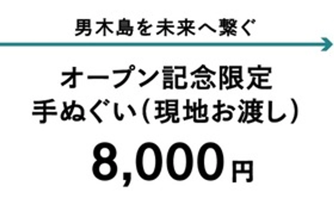 【READYFOR限定】オープン記念限定手ぬぐい(現地お渡し)