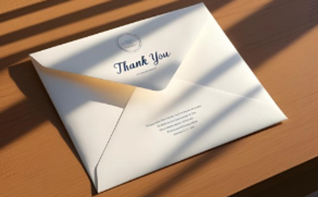 【応援コース】お礼のメール