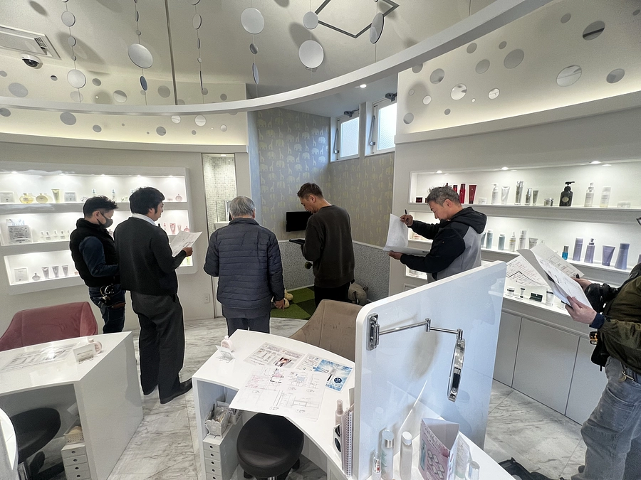 現場調査して頂きました✨