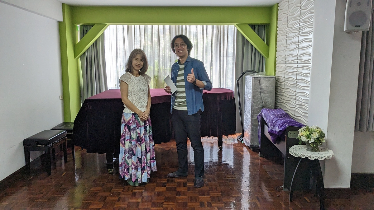 ＼タイ出張中、猛暑の中動いています／　（2023/4/20）