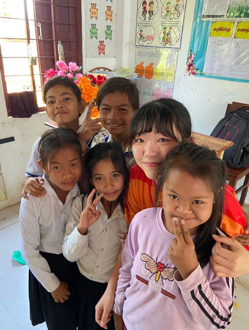 【子どもたちの笑顔ために】9代目   国際局   藤井真滉