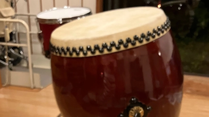 和太鼓にたくさんの人が触れられますように