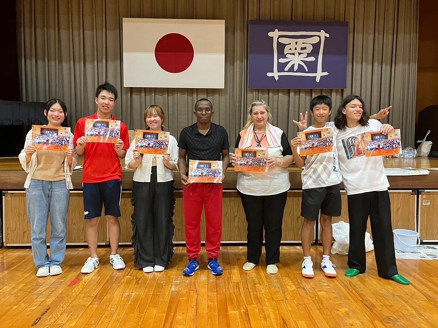 イラーリオさんと粟井サマーキャンプに参加しました！