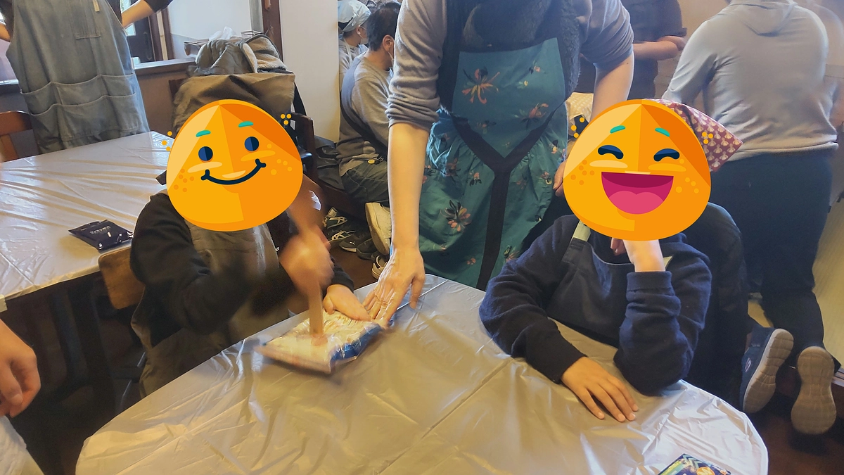 子ども味噌作り教室大成功