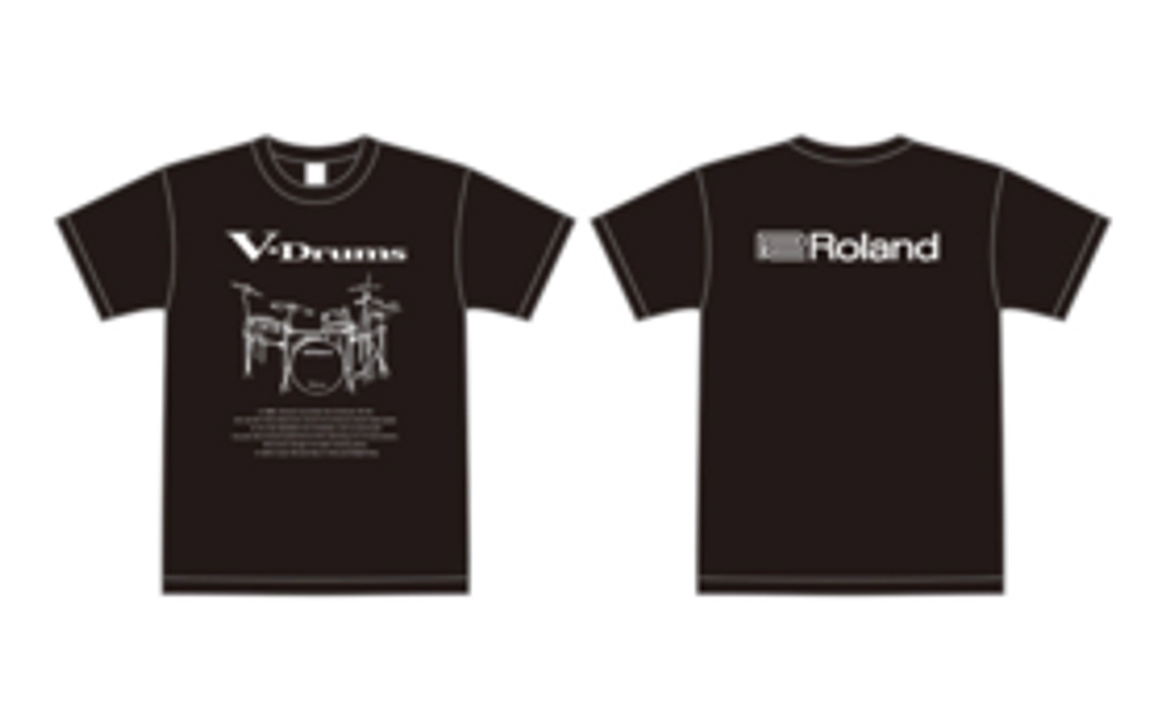 Roland V-DrumsオリジナルTシャツ