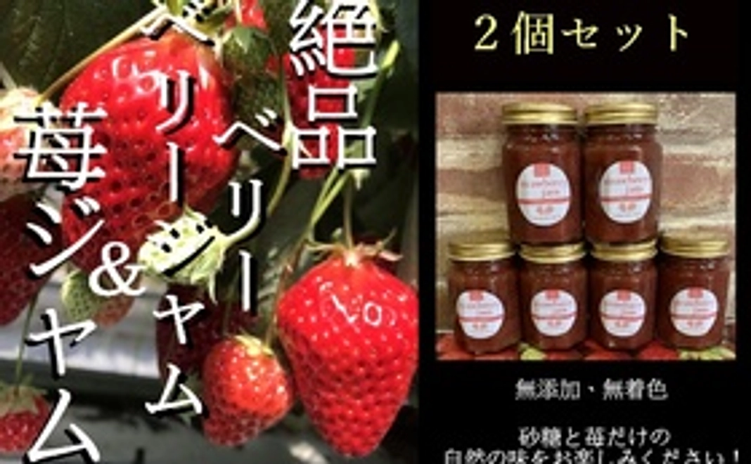 自家製生ジャム2個セット&感謝のお手紙