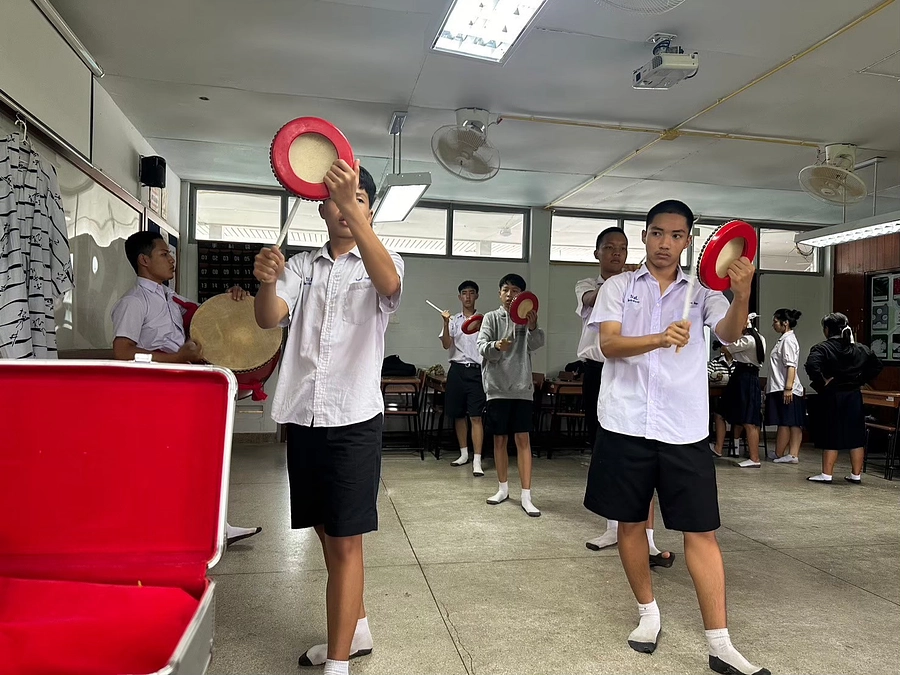 タイの高校生が10カ月かけてエイサーを習ったこと