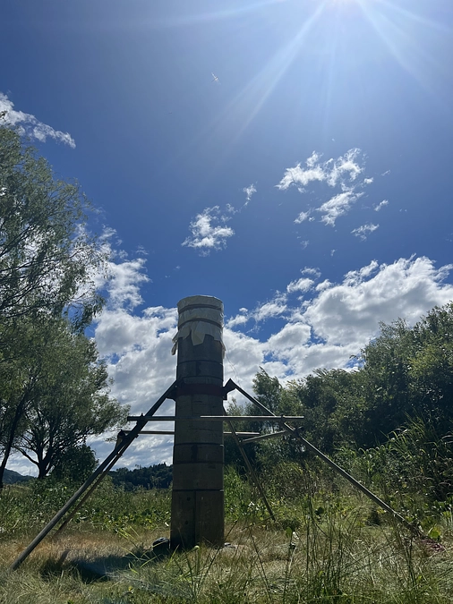 二尺玉設営完了！！