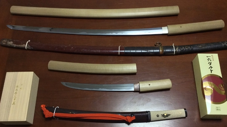 日本刀二振りを鑑定に出し、正しい価値を見出して貰いたい