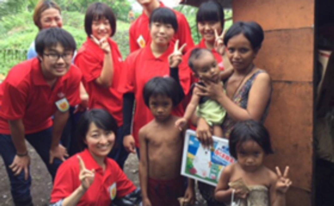 ゴミ山に暮らす子供達の幼稚園の学資支援にさせて頂きます！