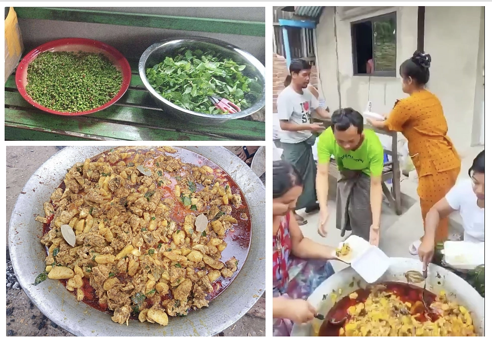 現地レポート｜アマラプラでの700個のお弁当支援