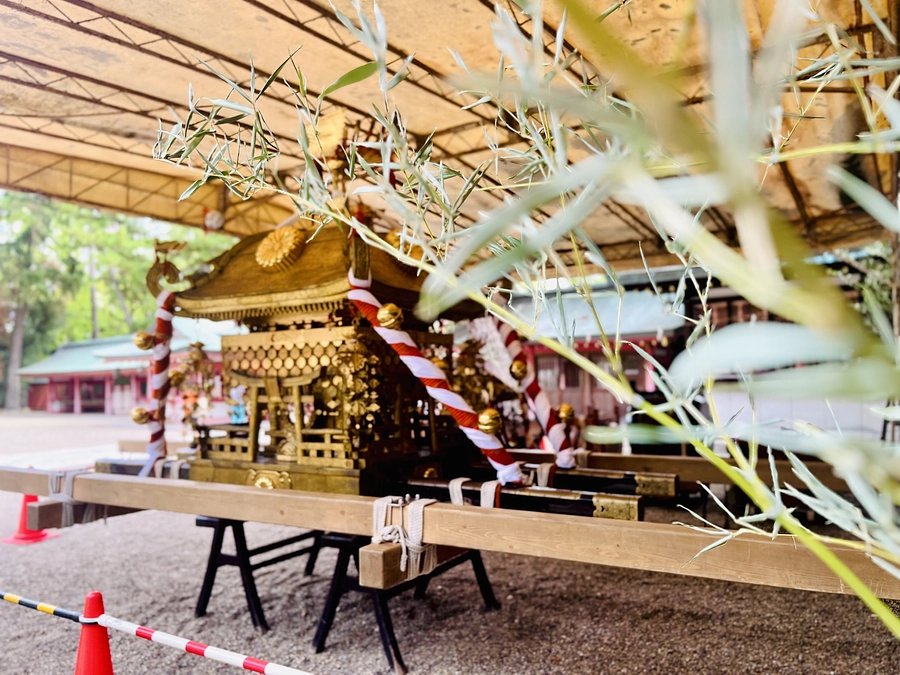 明日が神幸祭となりました！