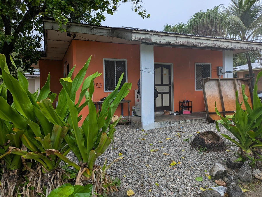 25日ロンゲラップの被曝者をインタビューする