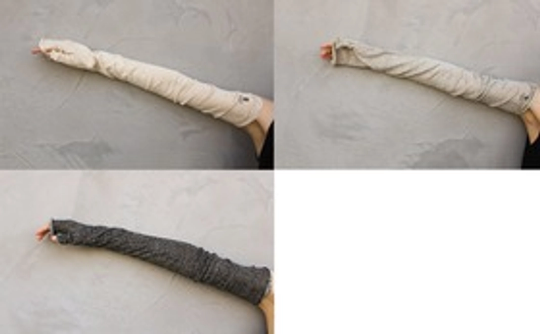 ヨシ糸×コットン×アームカバー(樋口メリヤス工業株式会社)