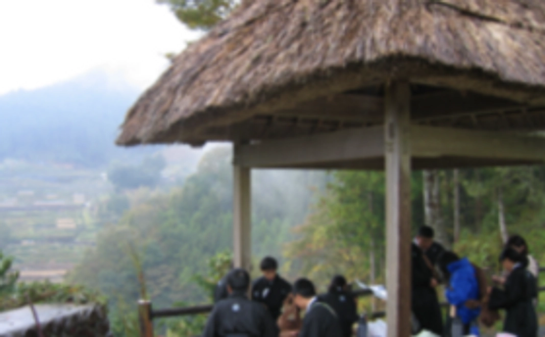 【活動の報告と龍馬脱藩の道186㎞ルートマップ】