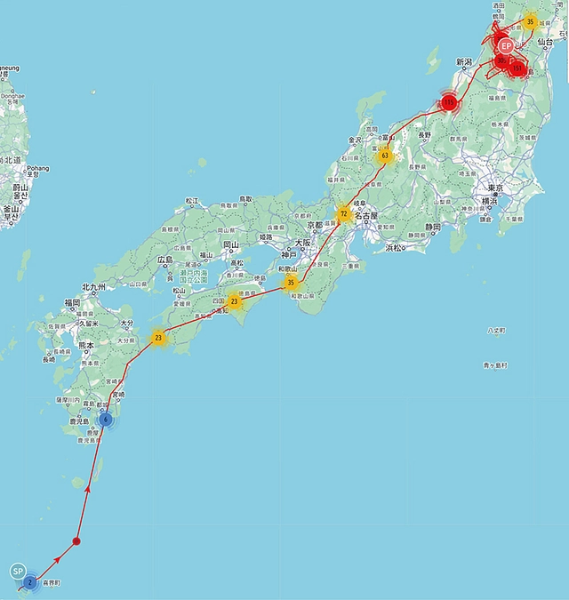 【速報】サシバの渡り報告　5月25日