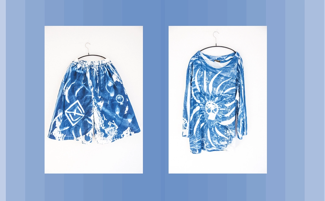 【制作体験】「青写真で古着をリメイク体験」プラン