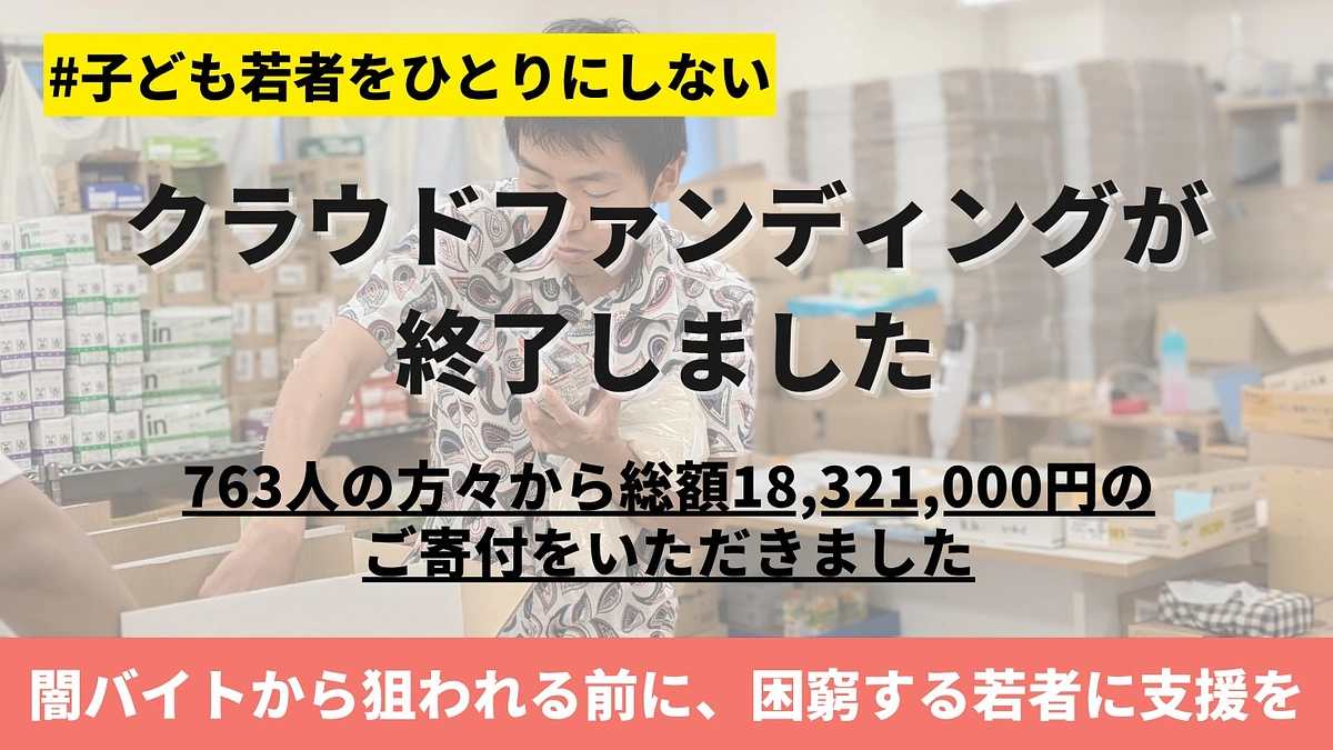 クラウドファンディング終了のご報告