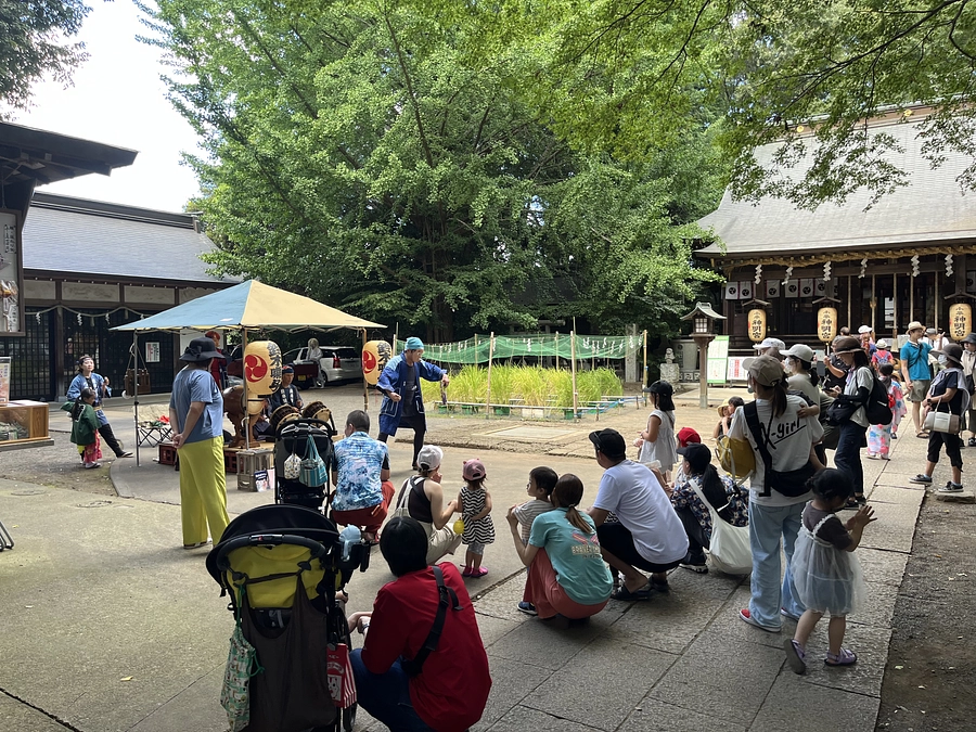 小平神明宮・熊野宮祭礼に参加しました！クラウドファンディングPRも実施！