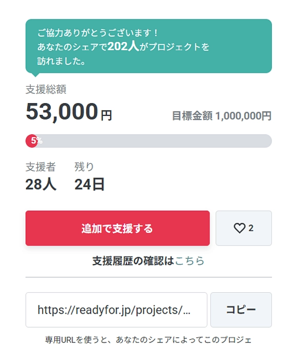 53000円！！ありがとうーーー
