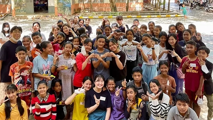 英語教育を通じてカンボジアの子どもたちの将来の可能性を広げたい！