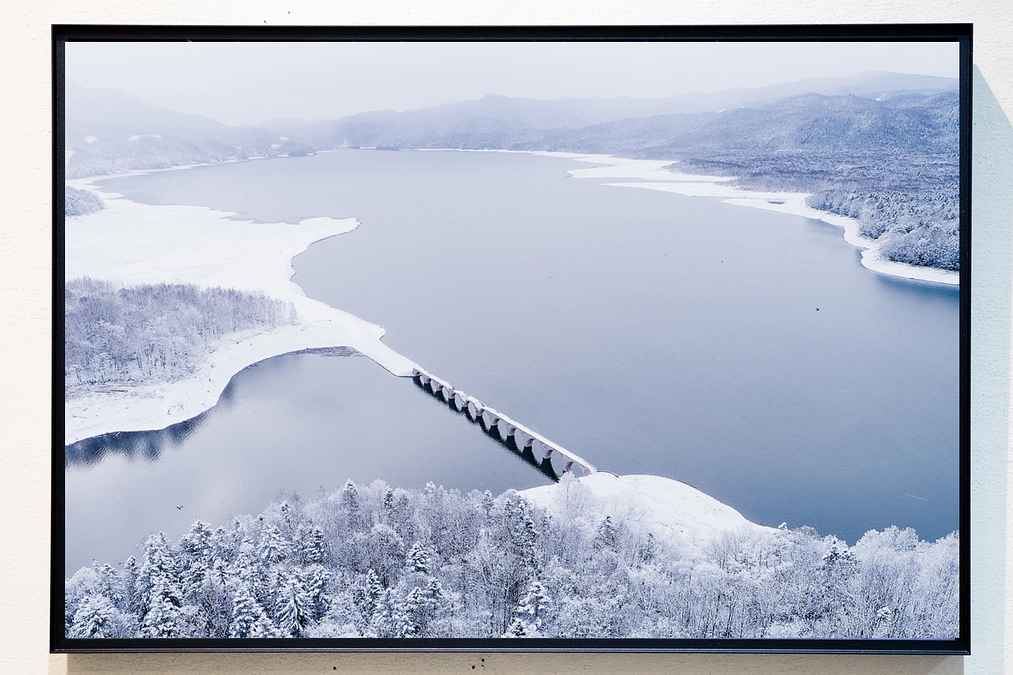 「雪景色の中のタウシュベツ川橋梁」額装写真の受け付けは本日終了です。
