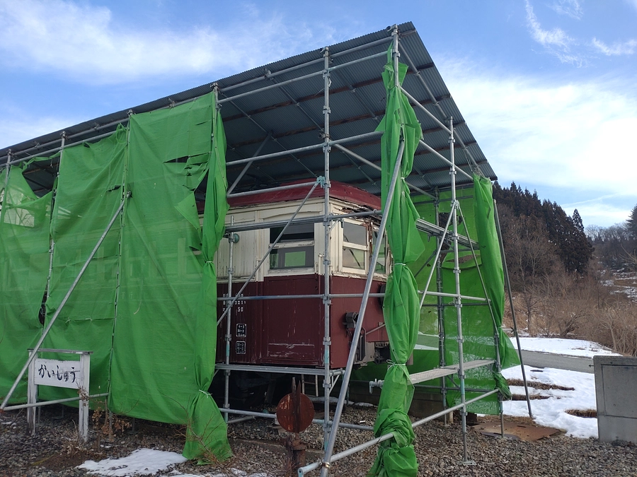 西川町の厳しい雪に備えて