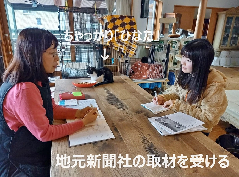 岩手日報社の取材を受けました