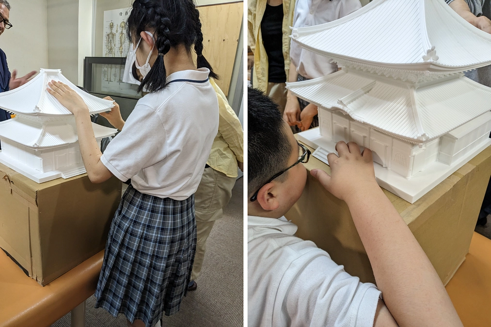 試作模型のお披露目を終えて｜視覚障害を持つ中学生のお母さんたちより