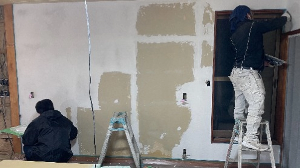 地元の左官屋さんとつながることができました！