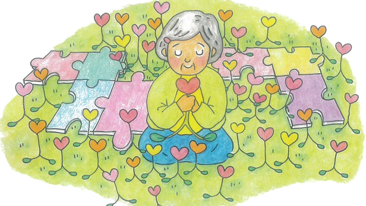 認知症の人のこころを伝える絵本「いっしょにあるく」を出版したい！
