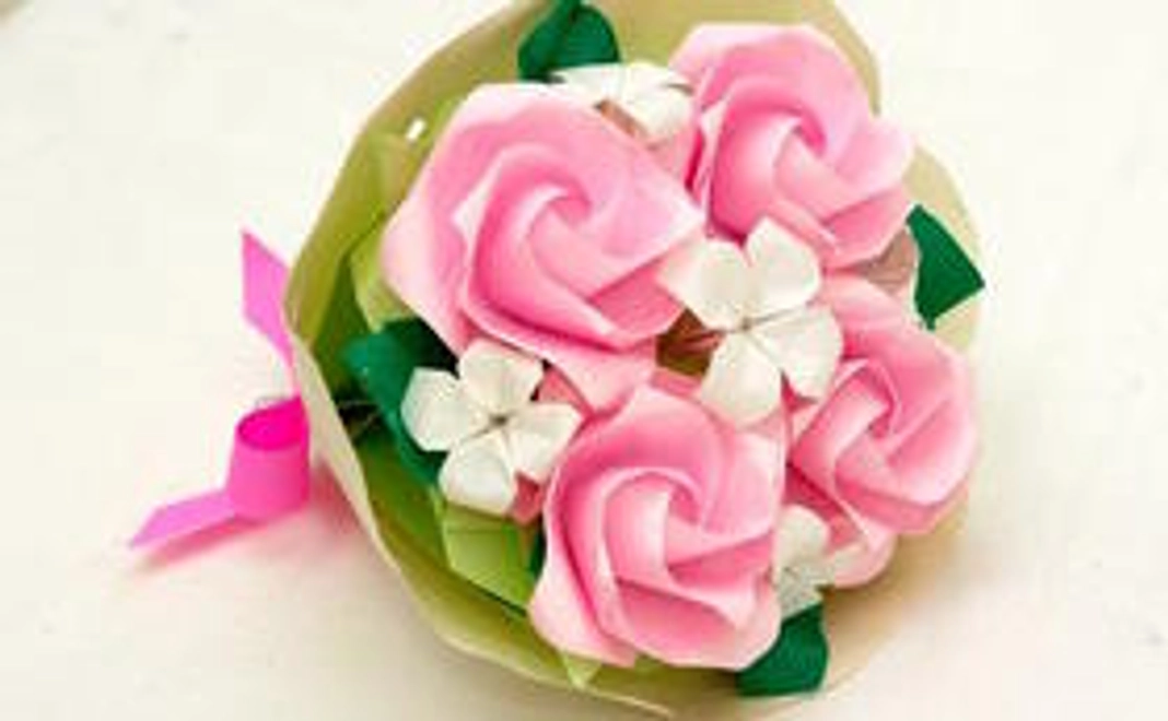 子どもたちの作った折り紙