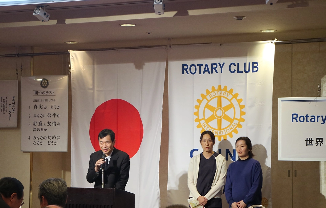 茅野ロータリークラブでPRしました。