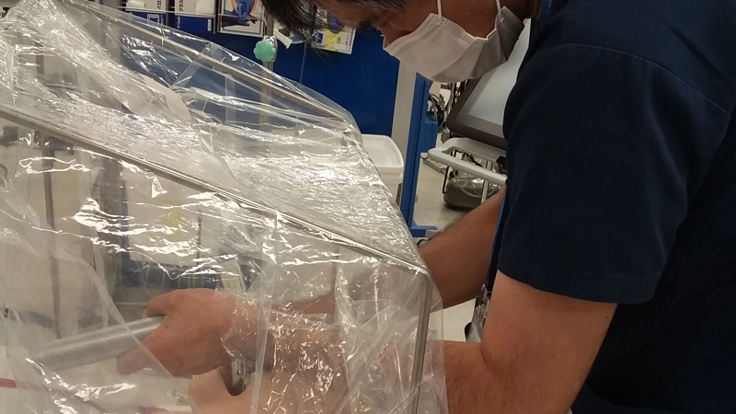 新型コロナ第2波による医療崩壊を防ぐキットを病院へ届ける