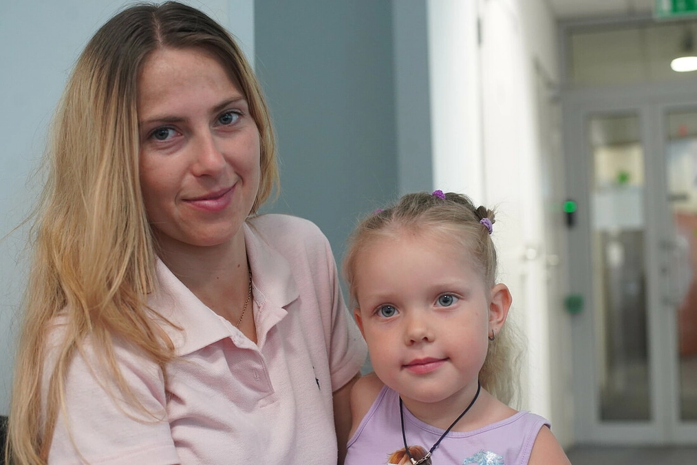 難民のための託児所で聞く、ウクライナ国内の状況