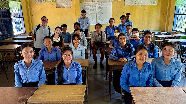 「30年の想いを未来へ カンボジアの校舎再生に力を」