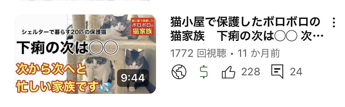 次から次へと病院通いが続きます