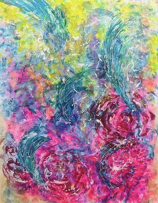 来月の今日はギャラいーでライブペインティング！