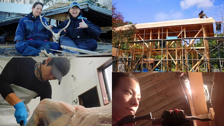 夫婦で作る！狩猟から製品まで一貫したペット用高品質エゾ鹿加工所建設