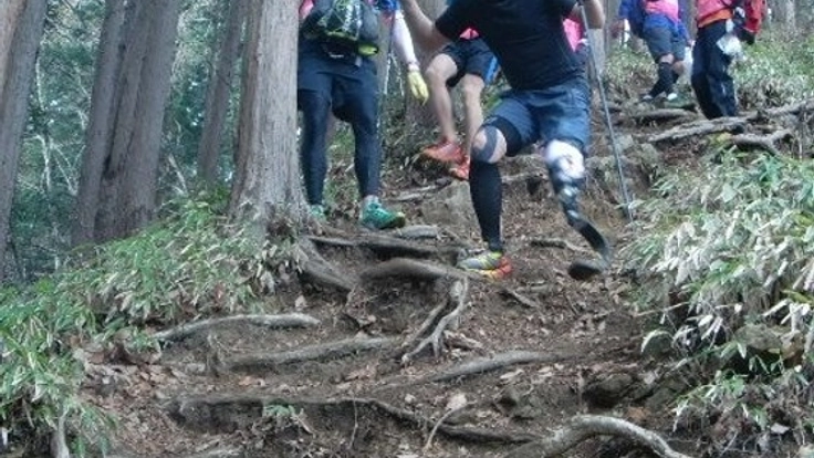 義足でもトレイルランができる事を広めるパンフレットを作りたい