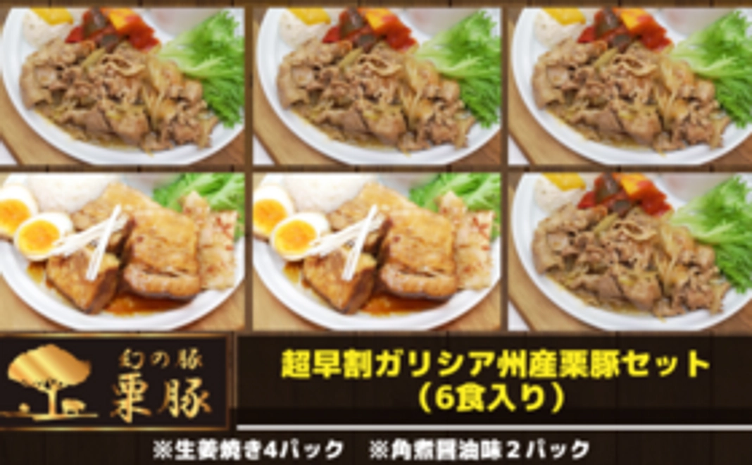 【超早割】 生姜焼き＆角煮セット(6点）