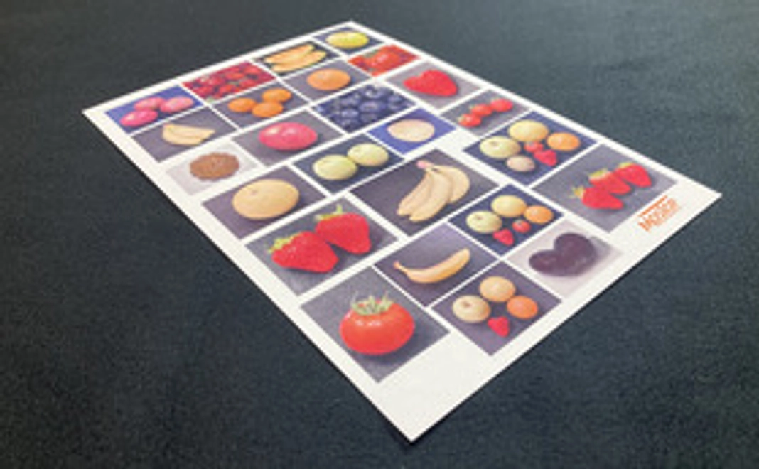 特製果物・野菜写真ステッカーシール