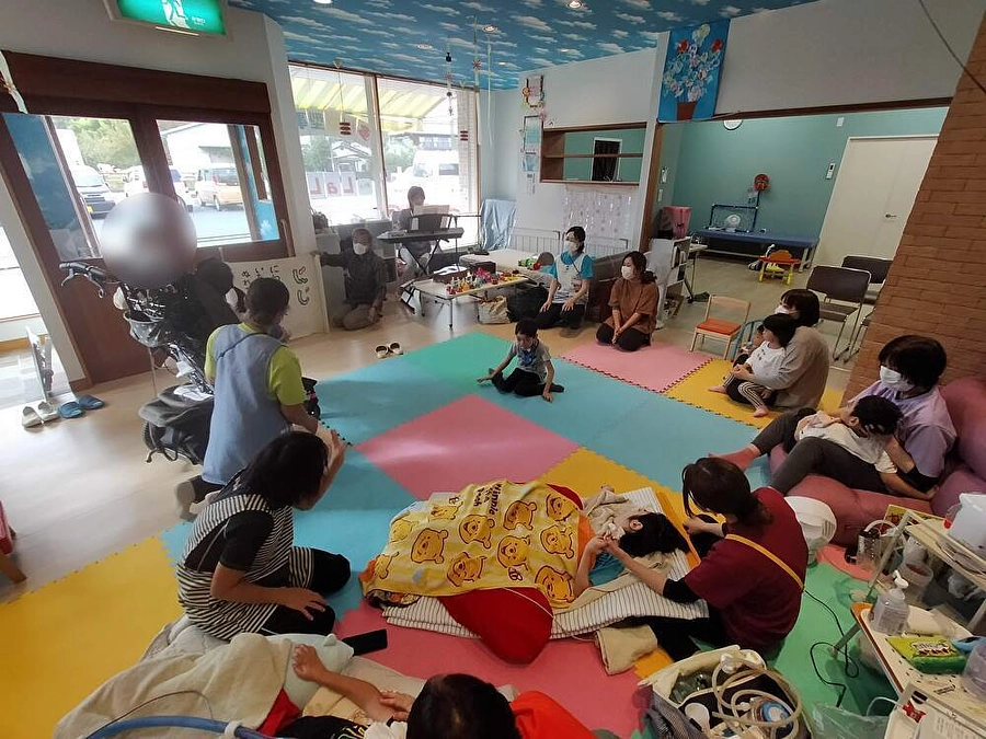 第３回スヌーズレン体験会＆はあとふるミニコンサート開催しました！