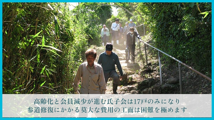 長崎県壱岐島の海に浮かぶ神域・小島神社|参道崩落の危機にご支援を 4枚目