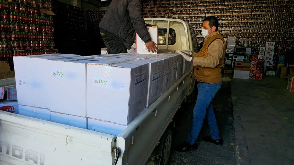 皆さまのあたたかいご支援をシリアの人々へ―――食料や物資を届けています！