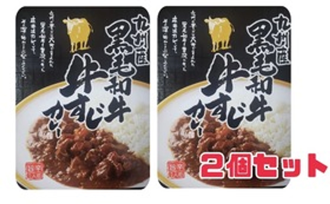 九州産黒毛和牛の牛すじカレー2個セット・弊社Instagramでの名前掲載